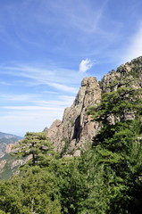 Fototapeta premium Massif de Bavella, Corse