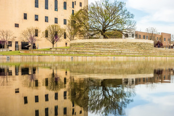 Obraz premium oklahoma city bombing memorial