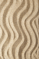 Fototapeta na wymiar Sandy beach background. Sand texture.