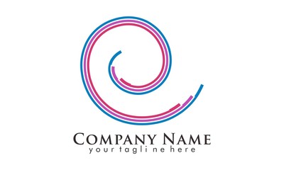 Abstract Line Logo Vector