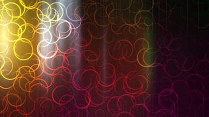 futuristic wave background design with lights