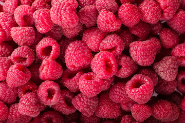 Raspberry fruit background