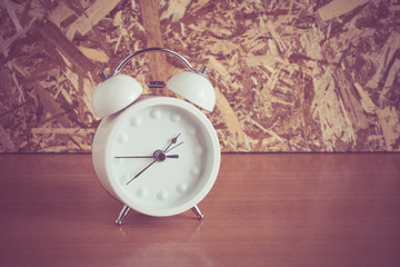 alarm clock with filter effect retro vintage style
