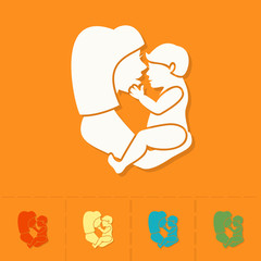 Happy Mothers Day Icon