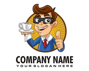 boy man logo image vector