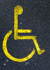 handicapped zone