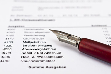 Betriebskostenabrechnung