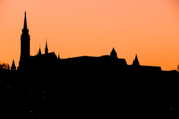 Naklejka premium Ungarn, Budapest, Fischerbastei