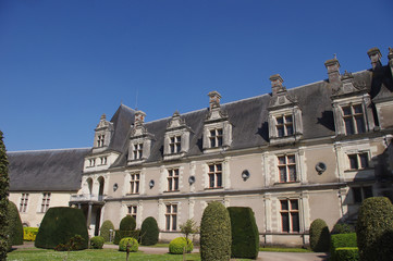 Fototapeta na wymiar Château ville de Châteaubriant