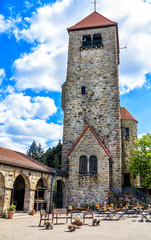 Fototapeta premium Wachenburg in Weinheim an der Bergstraße