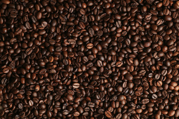 Roasted coffee beans