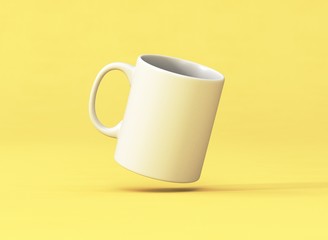 Kaffee Tasse weiss Vorlage mit Hintergrund