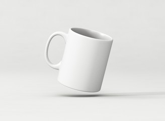 Kaffee Tasse weiss Vorlage mit Hintergrund