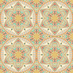 Abstract colorful seamless vector background