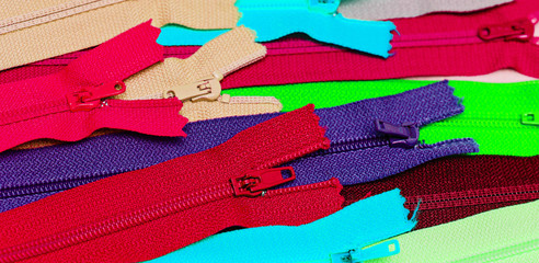 Multi-colored zipper © Vagengeim