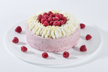 Himbeer-Sahnetorte