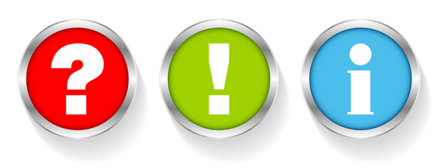 Sticker Question, Answer & Information Silver