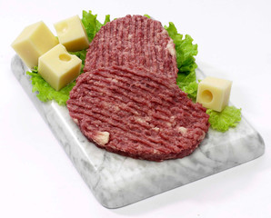 Hamburger di equino con formaggio