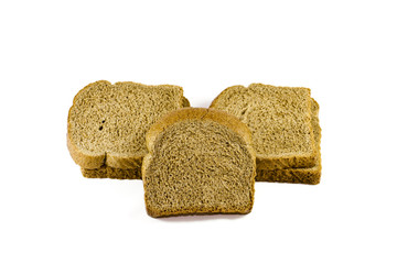 Frisch Gebackene Toast Brot Scheiben