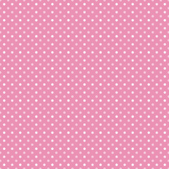 Vector Background # Medium Polka Dot Pattern, Pink