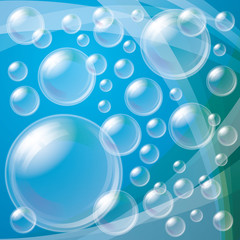 Transparent Bubbles Background