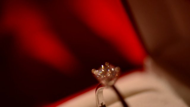 Diamond ring. Valentine's Day Gift