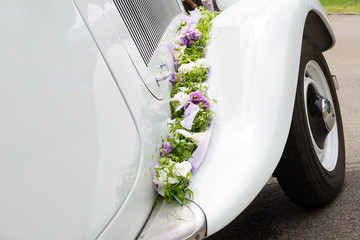 wedding old car
