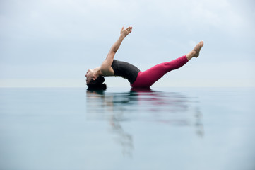 Matsyasana yoga Fish Pose