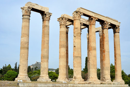 Temple of Zeus, Athens, Greece