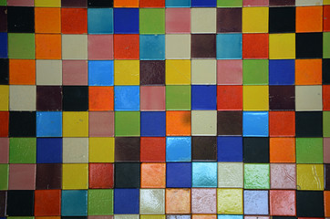 Colourful Wall Background