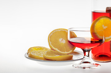 Drink alcolico all'arancia