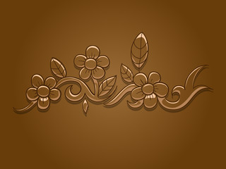 Flower vector illustration