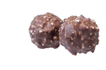 Chocolate candy isolated