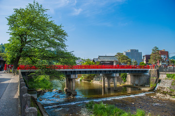 Fototapeta na wymiar summer in Takayama, sightseeing travel japan