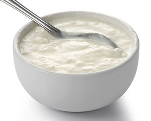 Bowl of yogurt