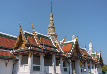 Naklejka premium Traditional Thai Temple