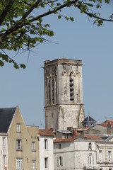 Charente-Maritime - La Rochelle - Eglise St-Sauveur - Clocher