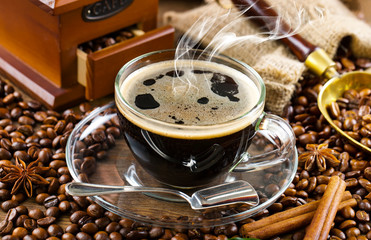 Black coffee