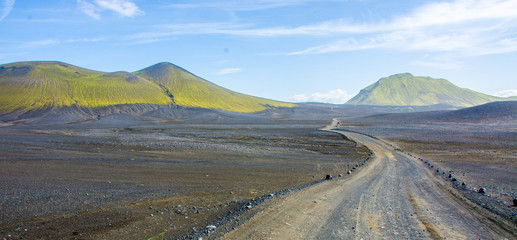 Roadtrip in Landmannalaugar - Amazing Landscape in Iceland