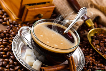 Black coffee
