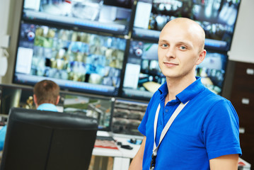 Fototapeta premium Security guard portrait