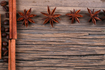 cinnamon and star anise