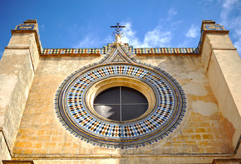 Obraz premium Monasterio de la Cartuja, portada, Sevilla, España