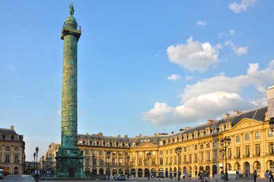 Place Vend&ocirc;me, Colonne Vend&ocirc;me, Paris, France, Austerlitz