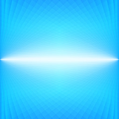 Abstract blue glossy perspective background