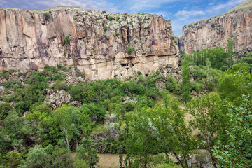 Fototapeta na wymiar Cappadocia, Anatolia, Turkey. Canyon Ihlara