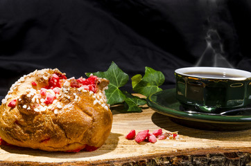 brioche aux pralines