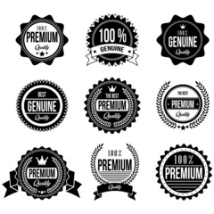 Clean and Modern Badges with a different style