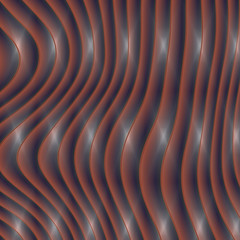 Plastic waves generated texture
