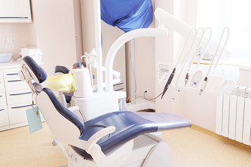 Interior of a stomatologist's office